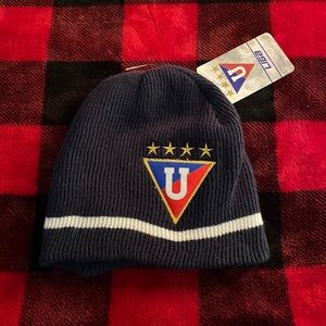 Liga de Quito soccer team beanie